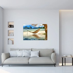 Tablou - Relax la plajă (90x60 cm)