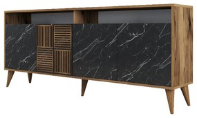 Dulap Millano (nuc + negru). 1062885