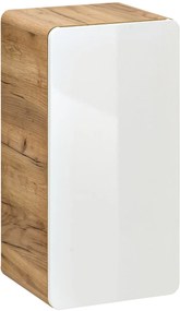 Comad Aruba White dulap 35x32x68 cm agățat lateral alb-stejar ARUBAWHITE810FSC