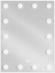 Mexen Dona oglindă de baie iluminată 60 x 80 cm, LED 6000K, anti-ceață - 9818-060-080-611-00