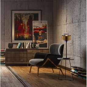 Lampă de masă SPIEGA 1xE27/60W/230V auriu/negru