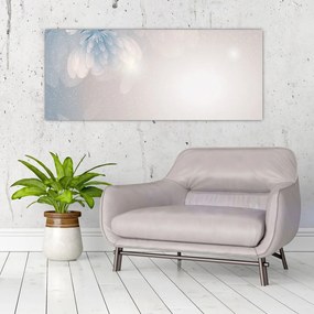 Tablou - Flori înzăpezite (120x50 cm)