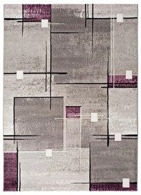 Covor Universal Detroit, 160 x 230 cm, gri - violet