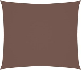 vidaXL Parasolar, maro, 2x2,5 m, țesătură oxford, dreptunghiular