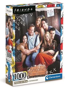 Prietenii tăi The Couch Puzzle Clementoni de 1000 de piese