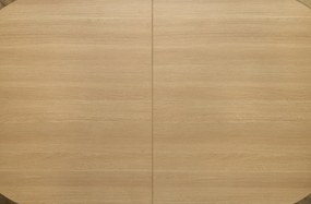 Masa extensibila Giacomo natur/negru L180-240 cm