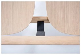 Bancă din lemn de stejar Gazzda Ava, natural