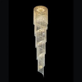 Lustra spirala, cristal Bohemia L15 512/35/3