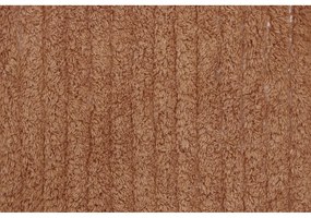 Covor cărămiziu/bej din bumbac 140x200 cm Duetto Toffee – Lorena Canals