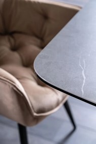Masa extensibila Dolce Ceramic gri ITALY GREY/nuc L180-240 cm