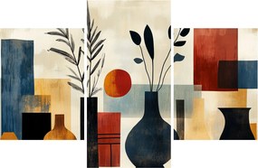 Tablou - Vaze cubiste (90x60 cm)
