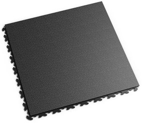 Tigla Fortelock Invizibil, model piele de sarpe, neagra