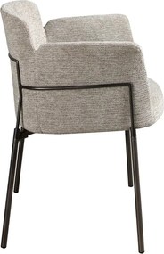 Scaun modern design italian, Tesatura, Grey