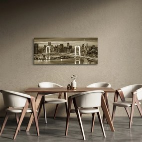 Tablou - Orașul de aur (120x50 cm)