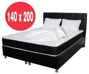 Set saltea superortopedica lux praga 140x200 plus 2 perne mi