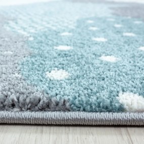 Covor pentru copii albastru/gri ø 120 cm Bambi – Ayyildiz Carpets