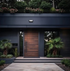 Kanlux 45818 - Aplica de exterior XERTO LED, 20 W, 230 V, IP65, negru