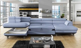 Coltar living extensibil Phoenix XL pe stanga – L340 x l220 x h98 cm