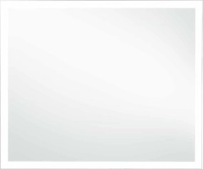 vidaXL Oglindă cu LED de perete pentru baie, 80 x 60 cm