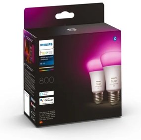 Set 2x LED bec Philips Hue WACA A60 E27/6,5W/230V dimabil 2000-6500K