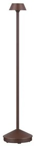 Lampadar/Lampa de podea LED de exterior IP65 ARION maro rustic