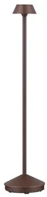 Lampadar/Lampa de podea LED de exterior IP65 ARION maro rustic