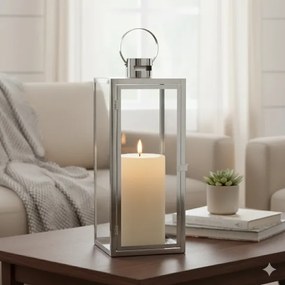 Set 3 lumânări LED BRILLO, crem, cu telecomandă, alimentare 3x AAA