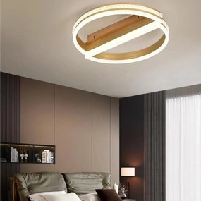 Lustra LED Cu Telecomanda, Elit's EsnC878-1 GD, Gold