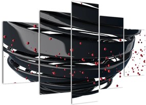 Tablou - Abstracției de glob pământen (150x105 cm)