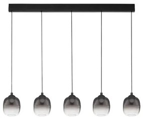 Lustra cu 5 pendule LED design modern ESSENTIAL