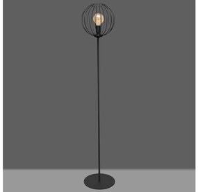 Lampadar MERCURE 1xE27/15W/230V negru