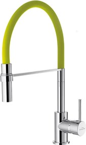 Baterie bucatarie Invena Kameleon Sink verde - crom