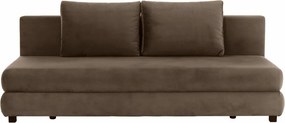 Canapea extensibilă, textil capuccino/bej, CLIV