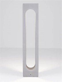 Stalp LED iluminat exterior din beton IP65 STAGE H-70cm