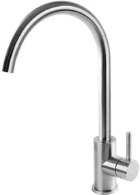 Omnires Albany baterie bucătărie pe picior inox AB1450IN