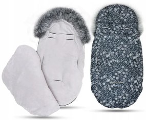 ShopJK SAC DE IARNĂ PENTRU CĂRUCIOR - SNOW -014464
