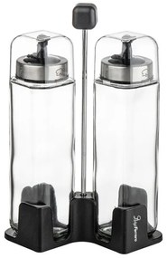 Luigi Ferrero Rome FR-7903R, 270 ml, 3 bucăți, Sticlă, Oțel inoxidabil, Transparent/inox