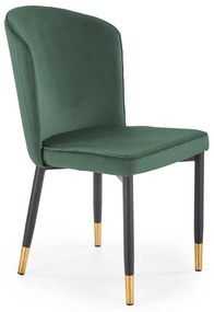 Scaun K446 Velvet Verde – l51 x A55 x h86 cm