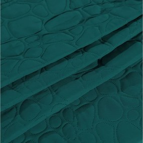 Cuvertura de pat turcoaz STONE Dimensiuni: 200 x 220 cm