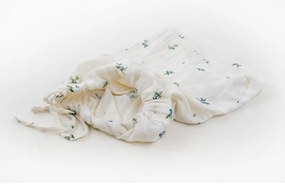 Lenjerie de pat din muselină Matex Afine, 140 x 200 cm, 70 x 90 cm