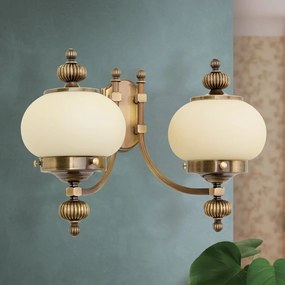 Aplica de perete stil clasic Nostalgie 2L alama antique/champagne