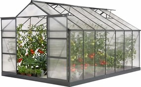 Seră de legume din aluminiu Azalia 3,08 x 4,3 m CoverTech antracit