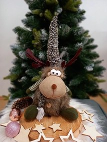 Ren de Crăciun 44 cm Brown