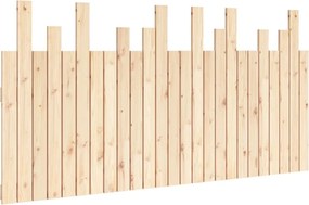 vidaXL Tăblie de pat pentru perete, 159,5x3x80 cm, lemn masiv de pin