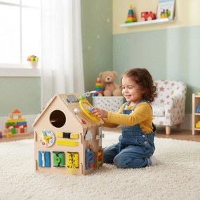 Casă de manipulare din lemn XXL