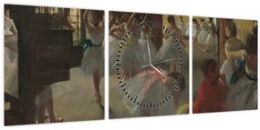 Tablou - Edgar Degas, The Dance Class, reproducere (cu ceas) (90x30 cm)