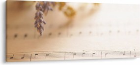 Tablou - Cântec (120x50 cm)