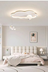 Lustră LED Modernă cu Astronaut Suspendat, Design Nor, Ø600 mm, 3 Culori de Lumină