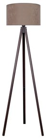Lampadar VELVET 1xE27/60W/230V maro/bej Brilagi