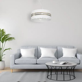 Lustră pe cablu ULTIMO 3xE27/60W/230V alb